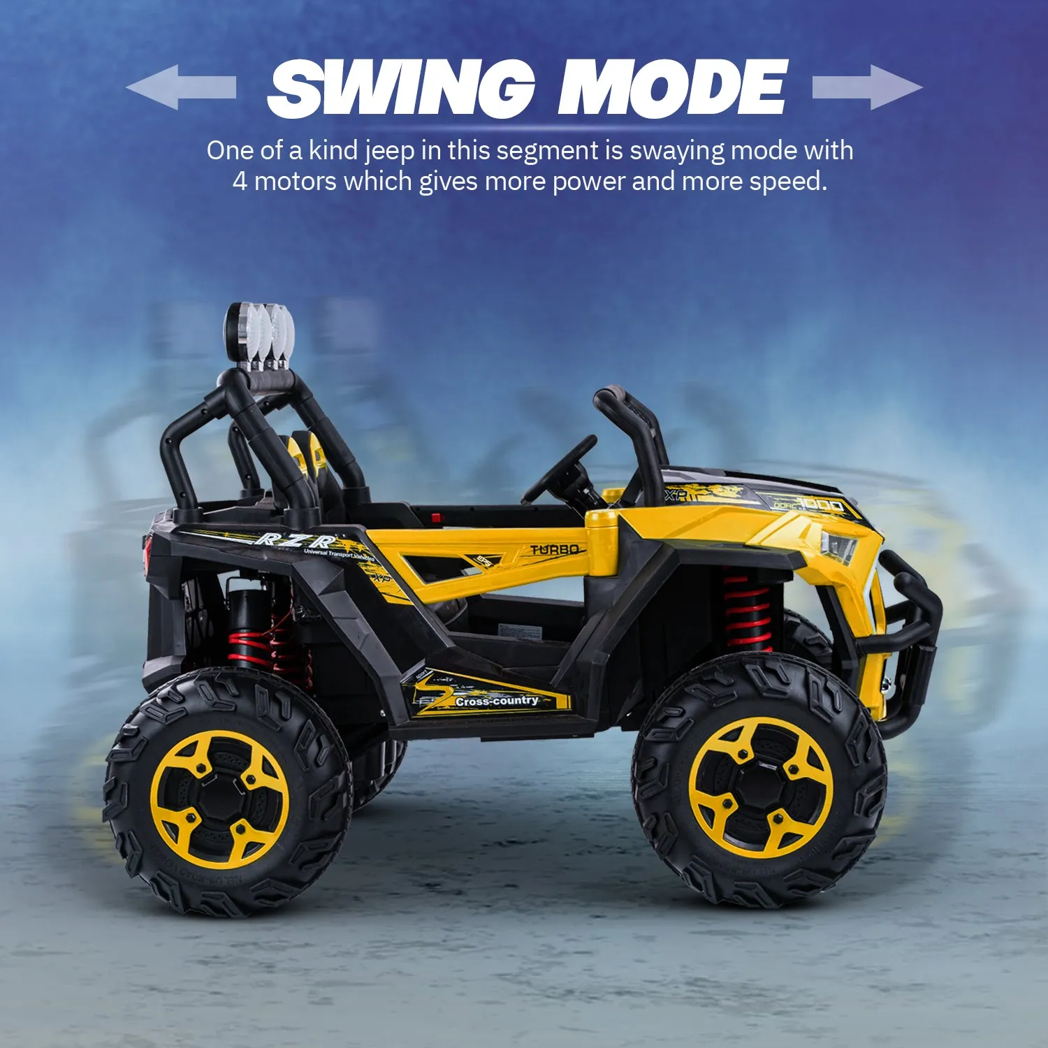 Wrath Battery Operated Jeep for Kids