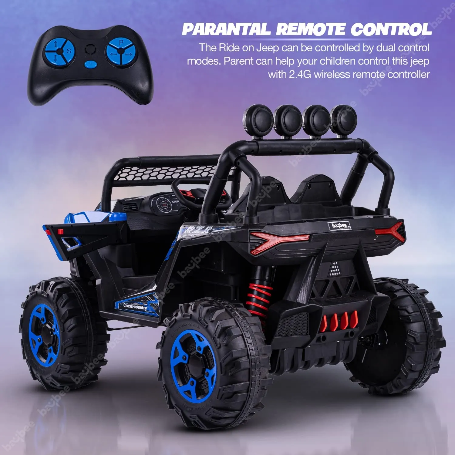 Wrath Battery Operated Jeep for Kids