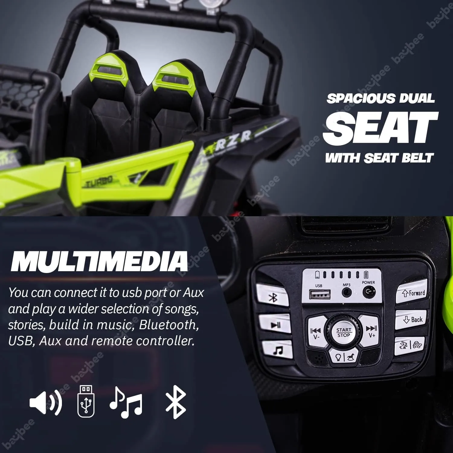 Wrath Battery Operated Jeep for Kids