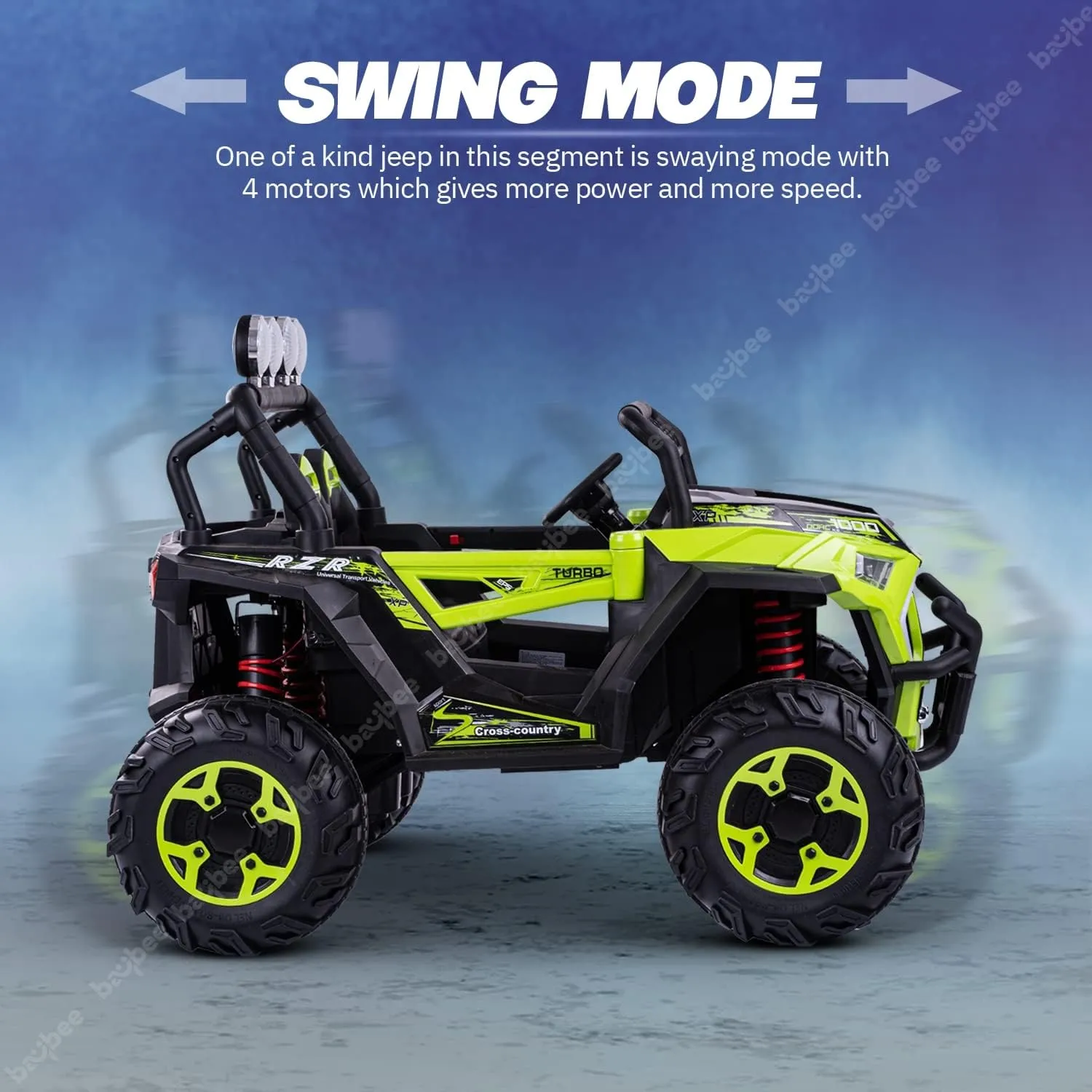 Wrath Battery Operated Jeep for Kids