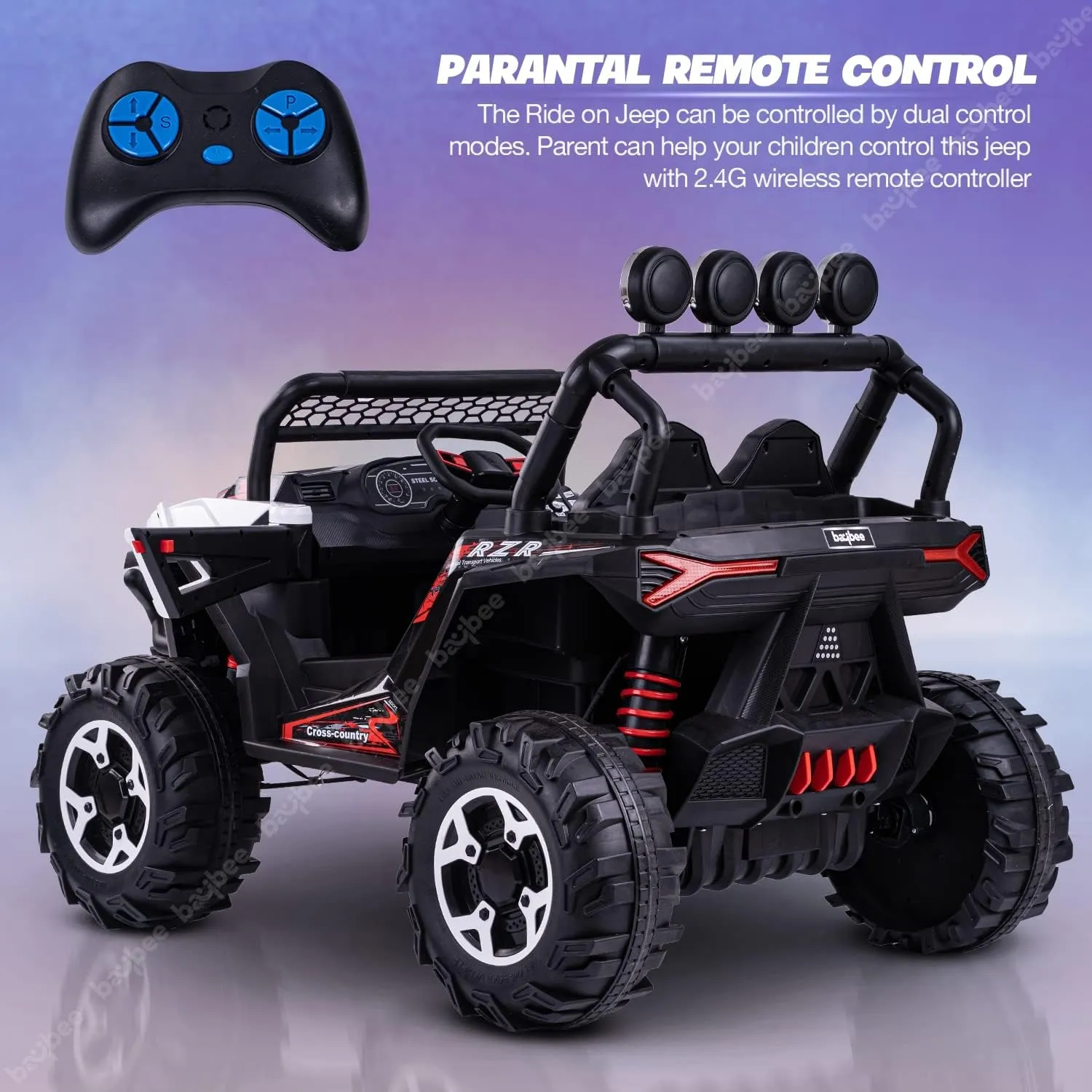 Wrath Battery Operated Jeep for Kids