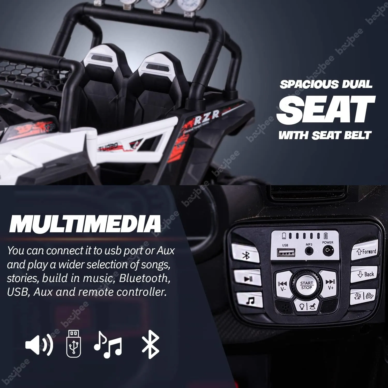 Wrath Battery Operated Jeep for Kids