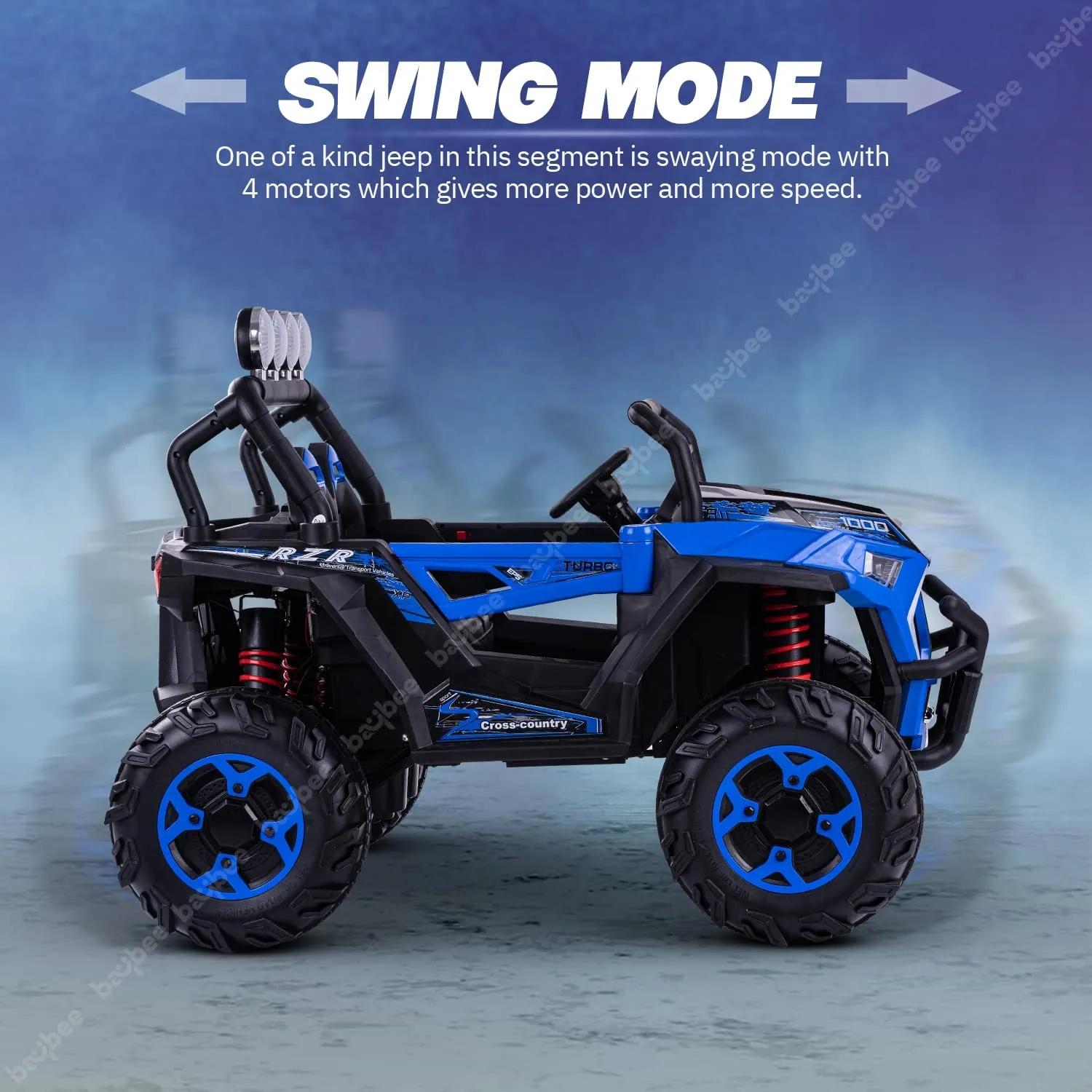 Wrath Battery Operated Jeep for Kids