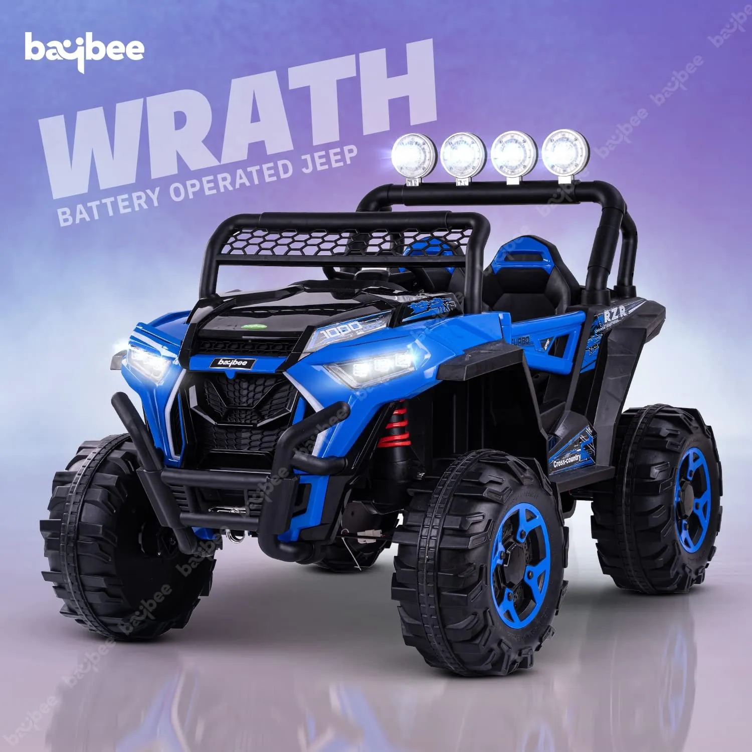 Wrath Battery Operated Jeep for Kids