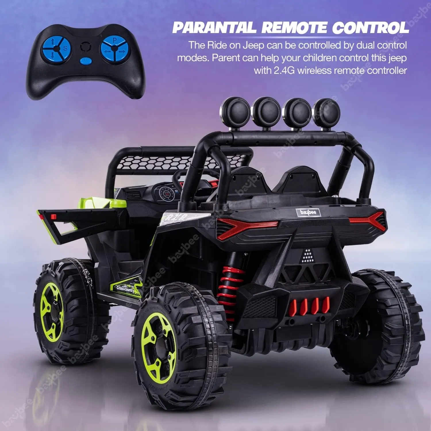 Wrath Battery Operated Jeep for Kids
