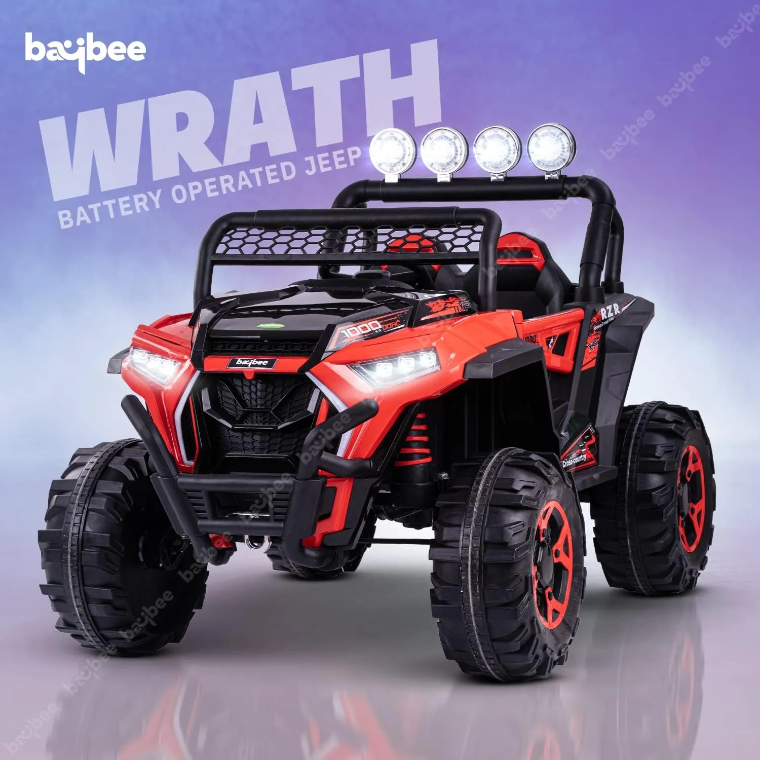 Wrath Battery Operated Jeep for Kids