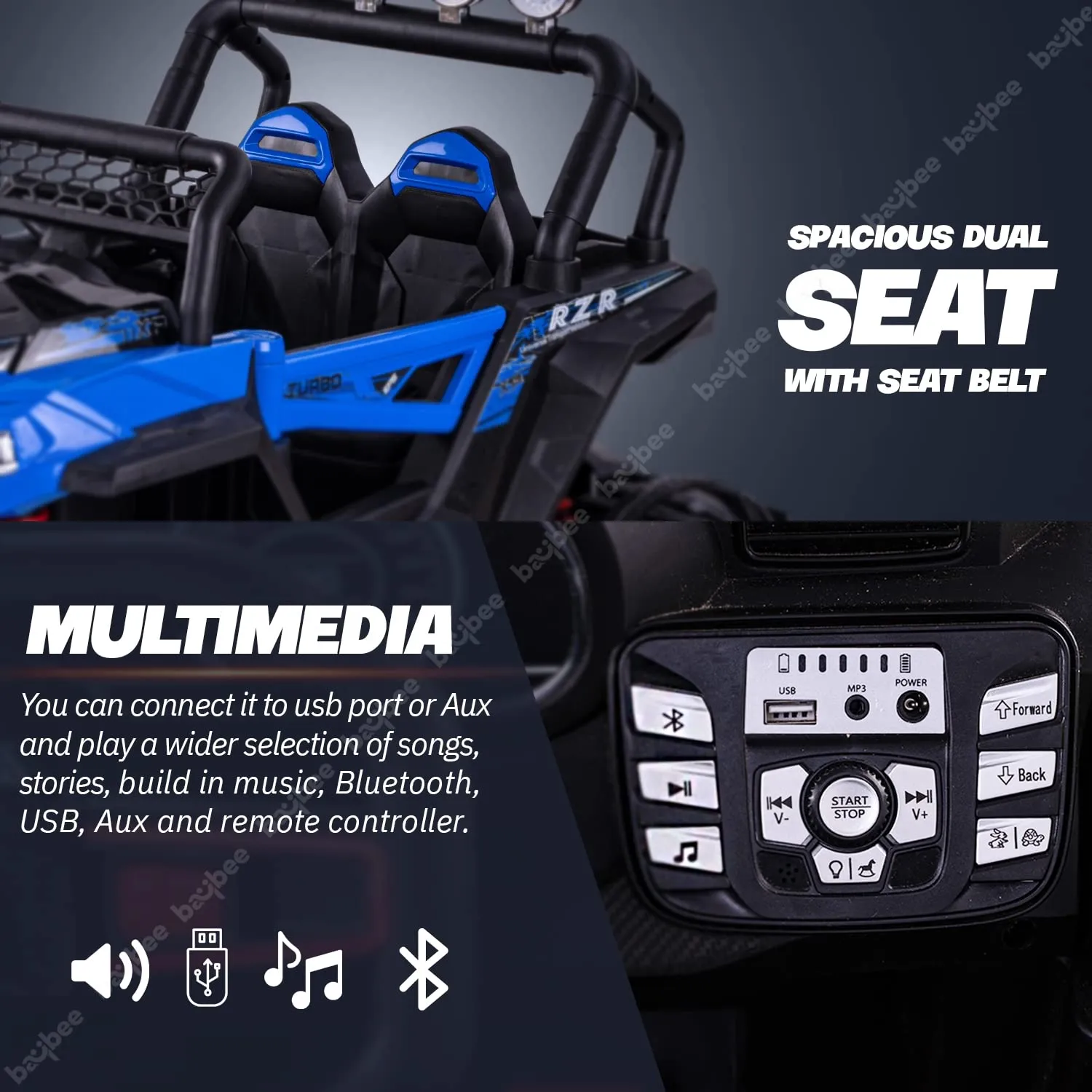 Wrath Battery Operated Jeep for Kids