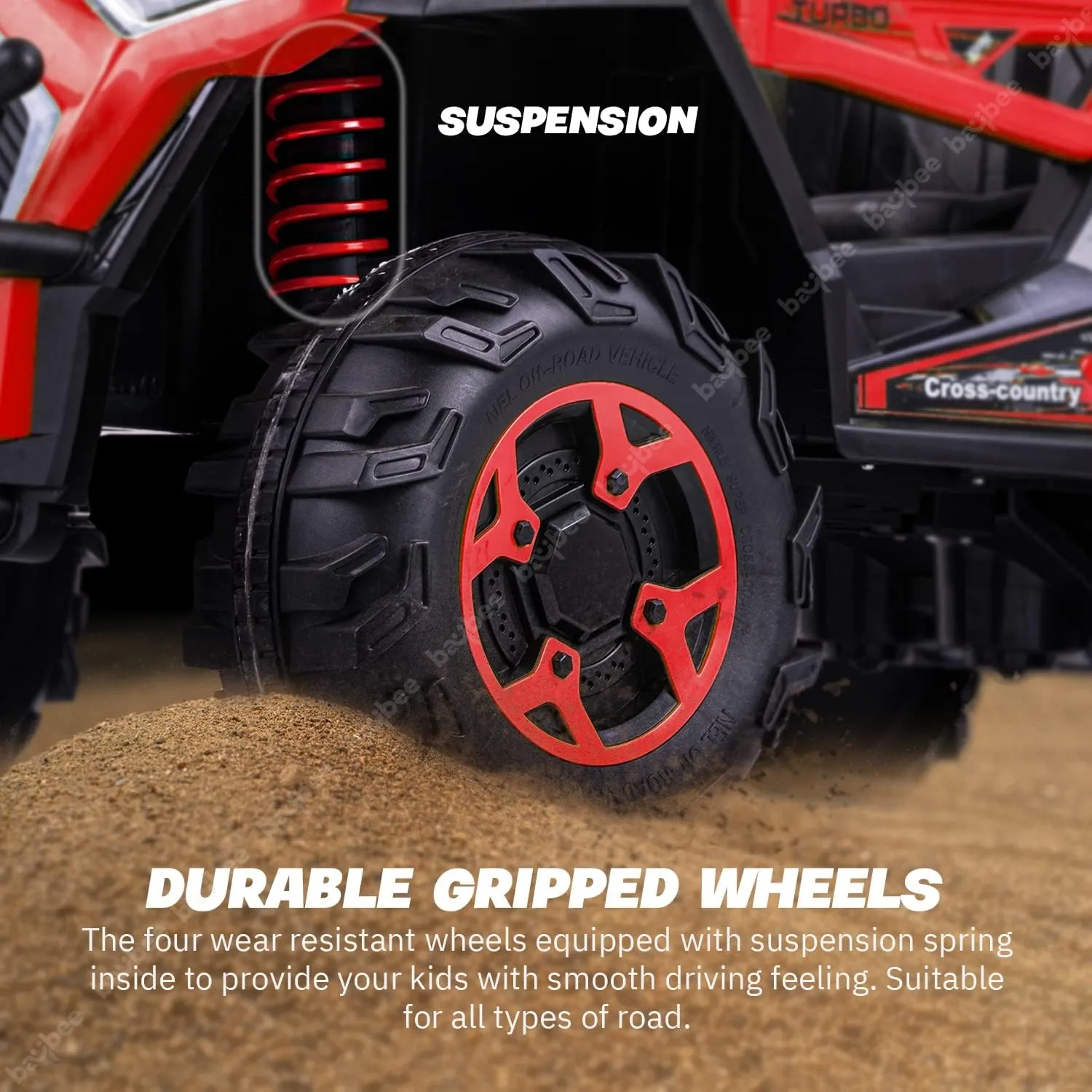 Wrath Battery Operated Jeep for Kids