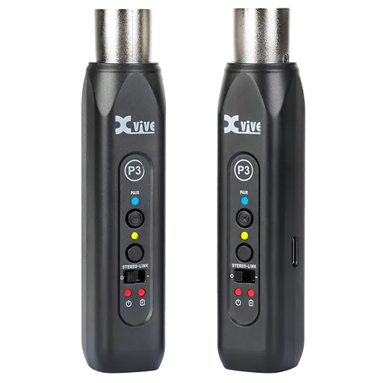 Xvive P3D-XVIVE XLR Bluetooth Audio Receiver, Stereo Pair